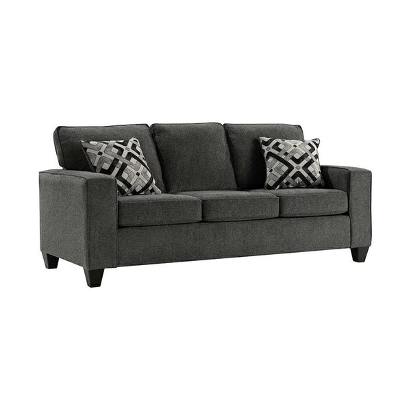 Minhas Furniture Stationary Fabric Sofa AB9406-GR-S IMAGE 1