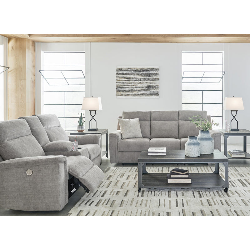 Signature Design by Ashley Barnsana Power Reclining Fabric Sofa 3320187C IMAGE 8