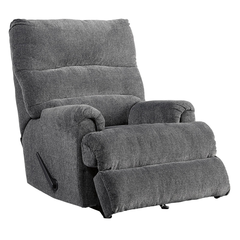 Signature Design by Ashley Man Fort Rocker Fabric Recliner 4660525C IMAGE 2