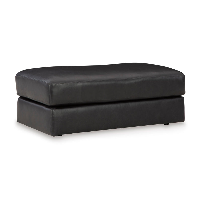 Signature Design by Ashley Amiata Leather Match Ottoman 5740514C IMAGE 1