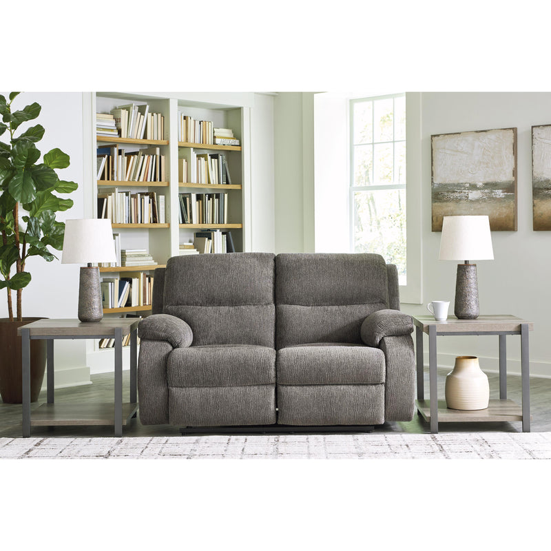 Signature Design by Ashley Scranto Reclining Fabric Loveseat 6650286C IMAGE 6