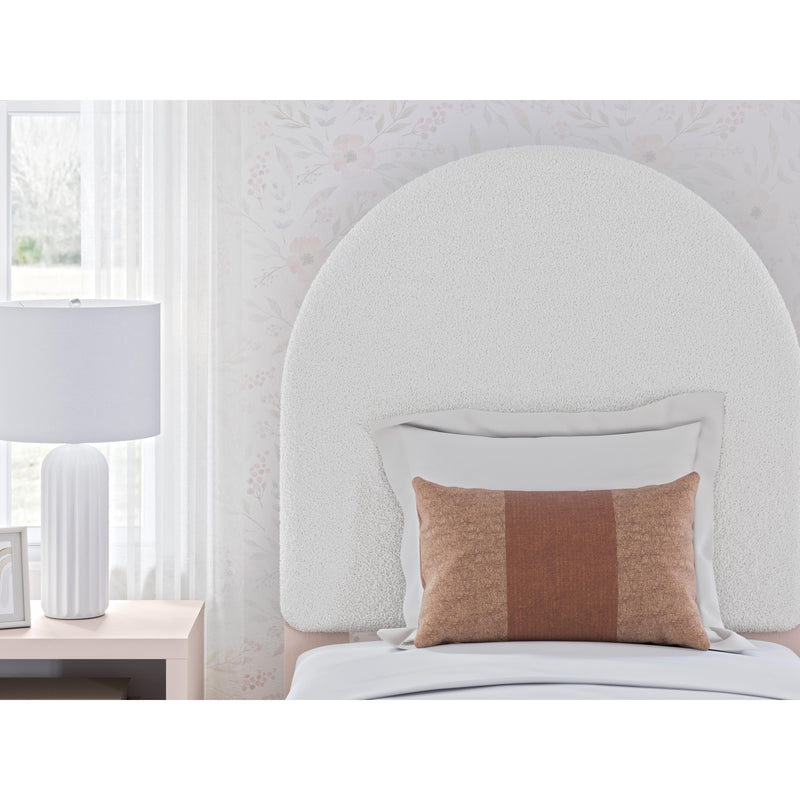 Signature Design by Ashley Wistenpine Twin Upholstered Panel Bed B1323-53/B1323-52/B1323-89/B100-11 IMAGE 6