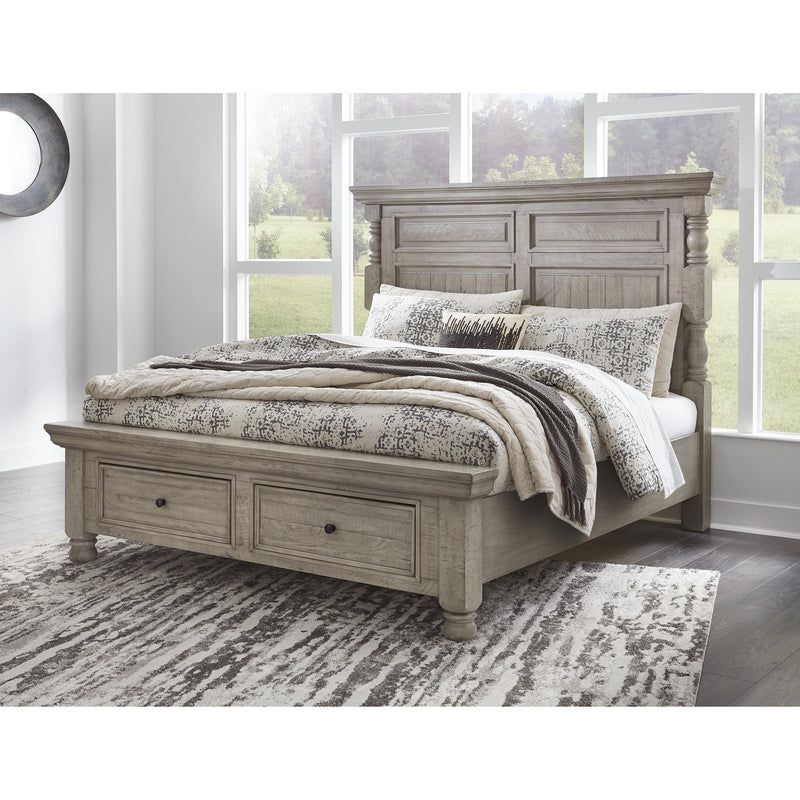 Millennium Harrastone California King Panel Bed with Storage B816-72/B816-51S/B816-95 IMAGE 5