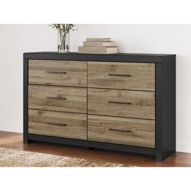 Signature Design by Ashley Vertani 6-Drawer Dresser B2073-31 IMAGE 7