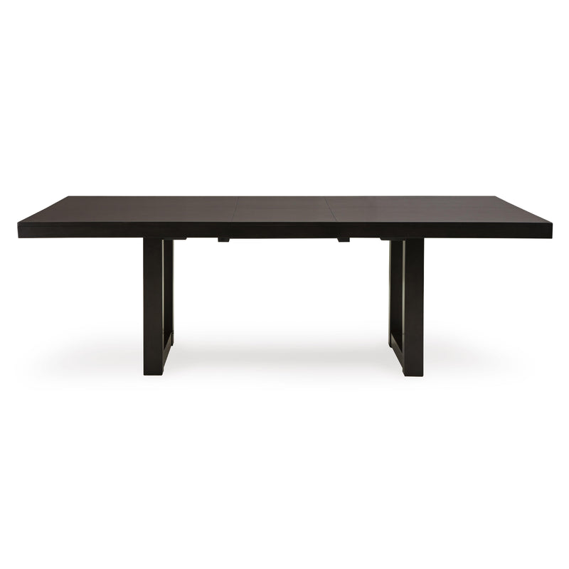 Signature Design by Ashley Neymorton Dining Table with Pedestal Base D618-35 IMAGE 3