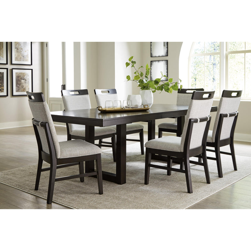 Signature Design by Ashley Neymorton Dining Table with Pedestal Base D618-35 IMAGE 8