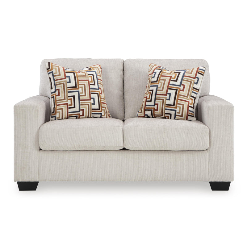 Signature Design by Ashley Aviemore Stationary Fabric Loveseat 2430535 IMAGE 2