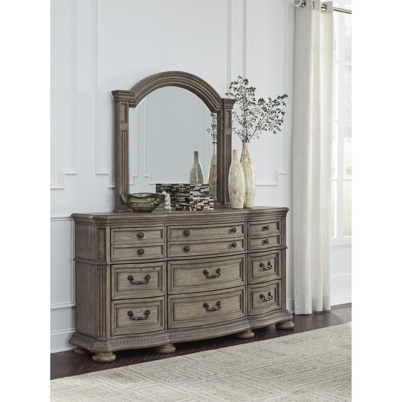 Signature Design by Ashley Ardenfield 9-Drawer Dresser with Mirror B944-31/B944-36 IMAGE 3