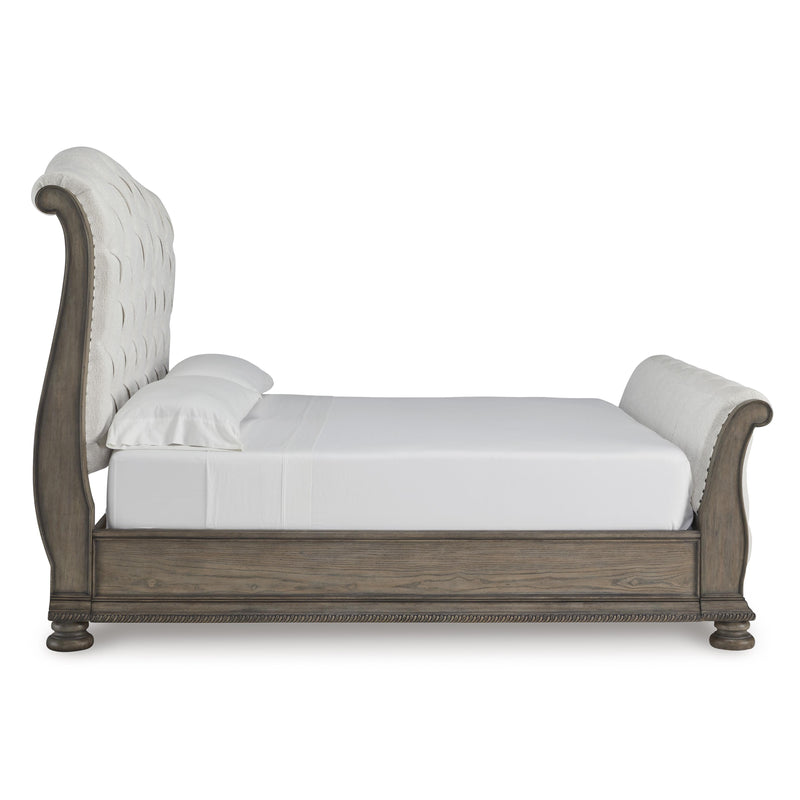 Signature Design by Ashley Ardenfield King Upholstered Sleigh Bed B944-58/B944-56/B944-97 IMAGE 3