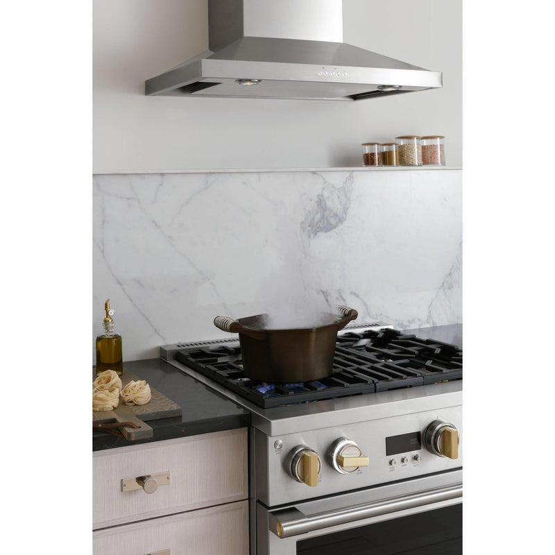 Monogram 30-inch Wall Mount Range Hood ZVW8301SWSS IMAGE 6