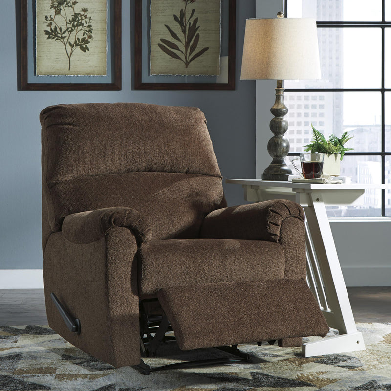 Signature Design by Ashley Nerviano Fabric Recliner with Wall Recline 1080229C IMAGE 4