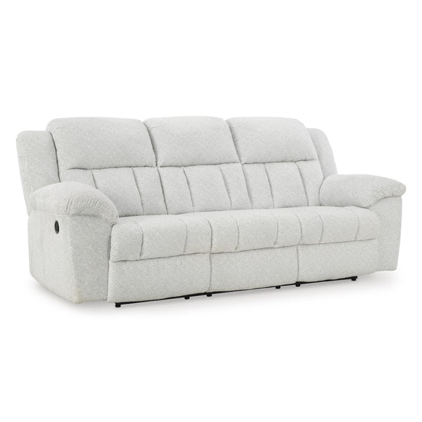 Signature Design by Ashley Frohn Reclining Fabric Sofa 3740588C IMAGE 1