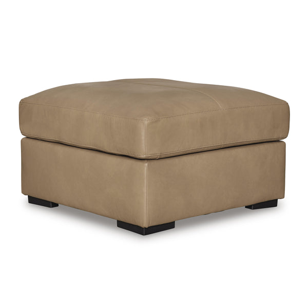 Signature Design by Ashley Bandon Leather Match Ottoman 3800608C IMAGE 1