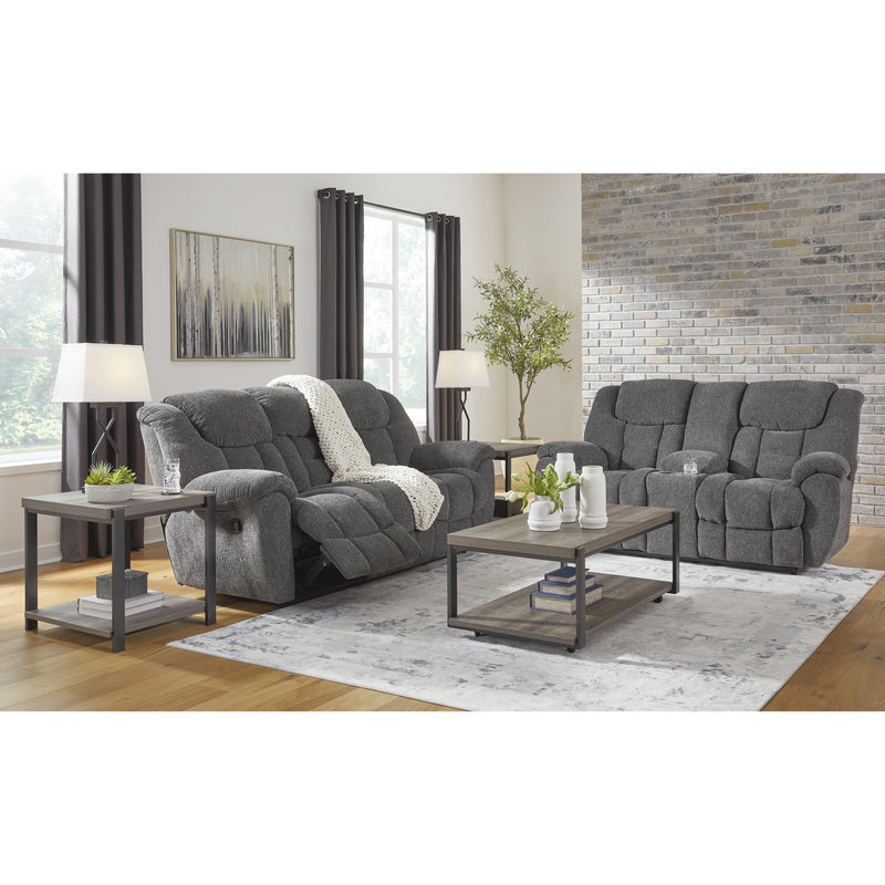 Signature Design by Ashley Foreside Reclining Fabric Loveseat with Console 3810494C IMAGE 9