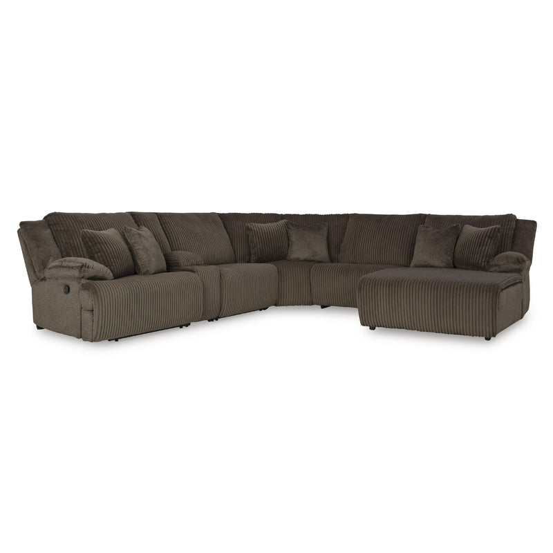 Signature Design by Ashley Top Tier Reclining Fabric 6 pc Sectional 9270540C/9270557C/9270519C/9270577C/9270546C/9270507C IMAGE 1