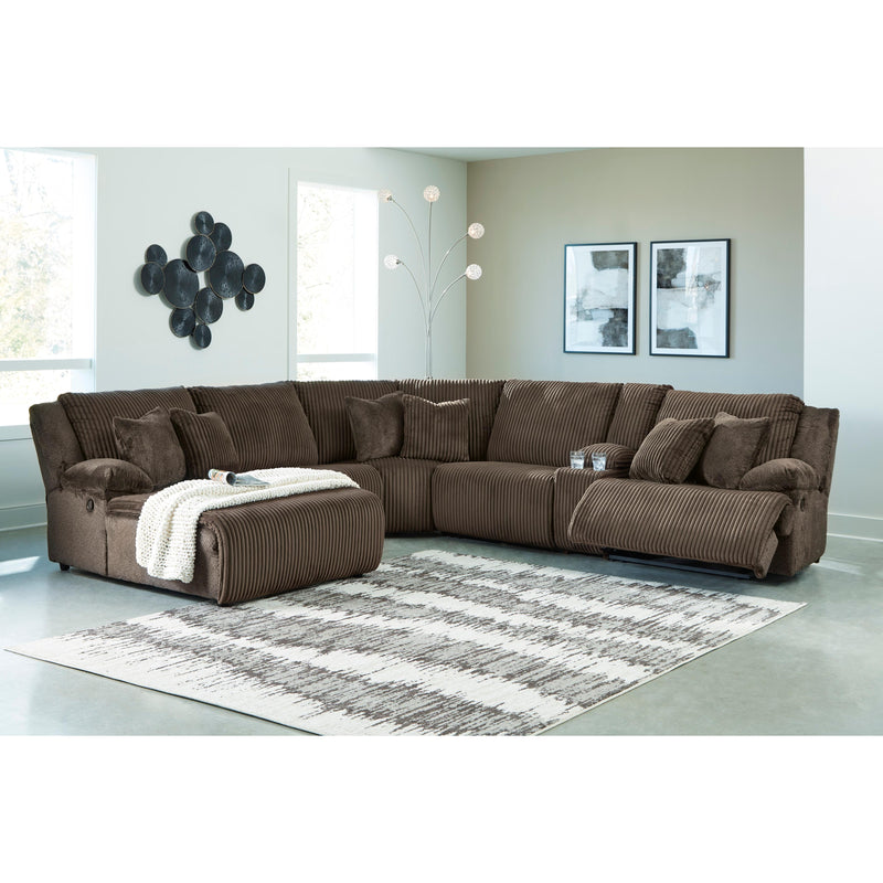 Signature Design by Ashley Top Tier Reclining Fabric 6 pc Sectional 9270505C/9270546C/9270577C/9270519C/9270557C/9270541C IMAGE 4