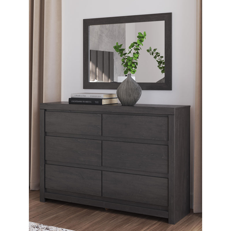 Signature Design by Ashley Fraluna 6-Drawer Dresser with Mirror PCB3370-31/PCB3370-36 IMAGE 6